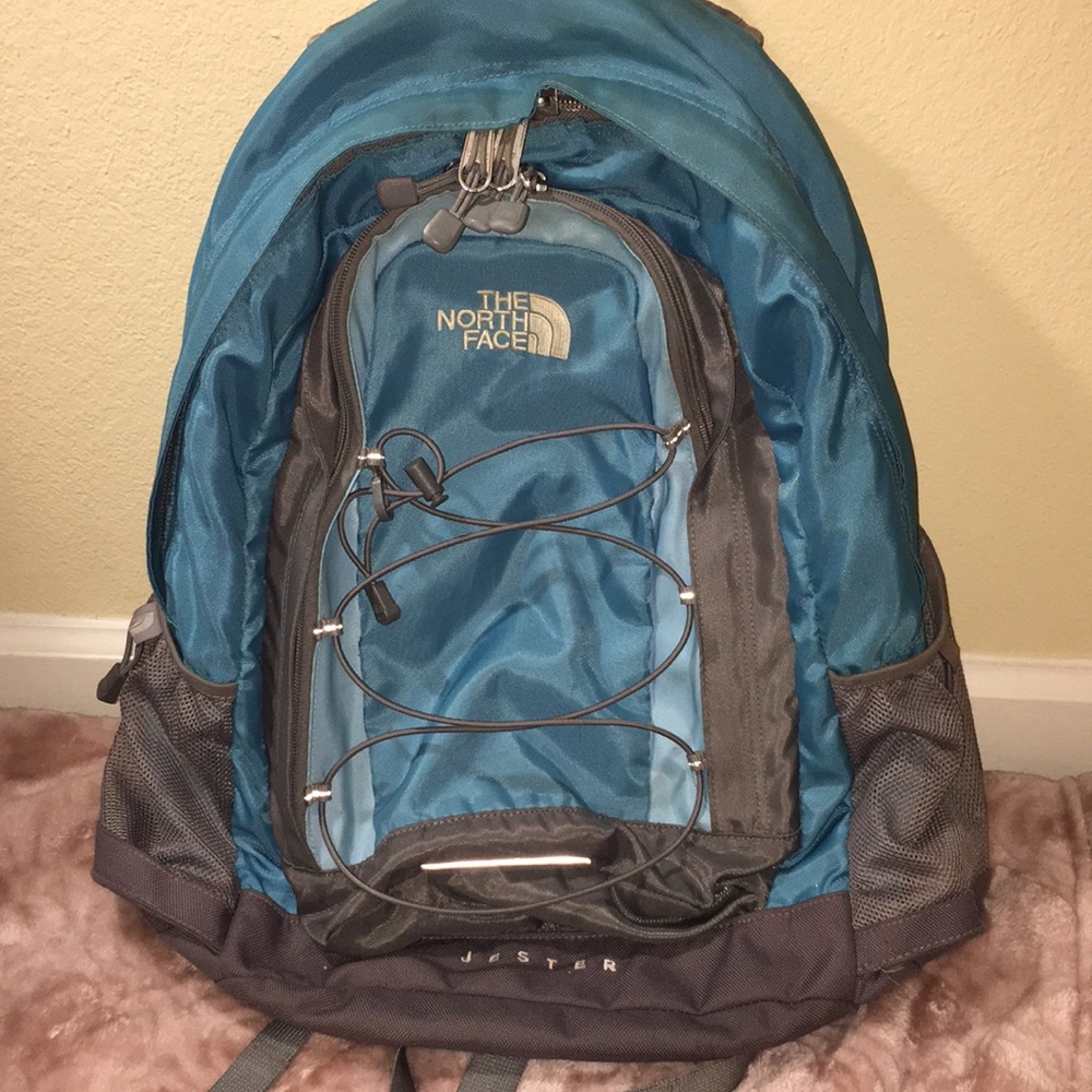 BLUE NORTH FACE JESTER BACKPACK (OLD STYLE)